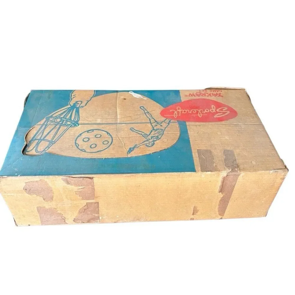 Sportcraft Takraw Game Set Model 1156 Vintage Lawn Game *Read*